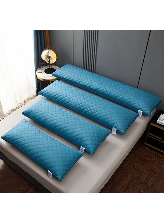 Lake Blue Body Pillow 18 9x47 24 Inch Fluffy Support for Neck and Side Sleepers - Image 2